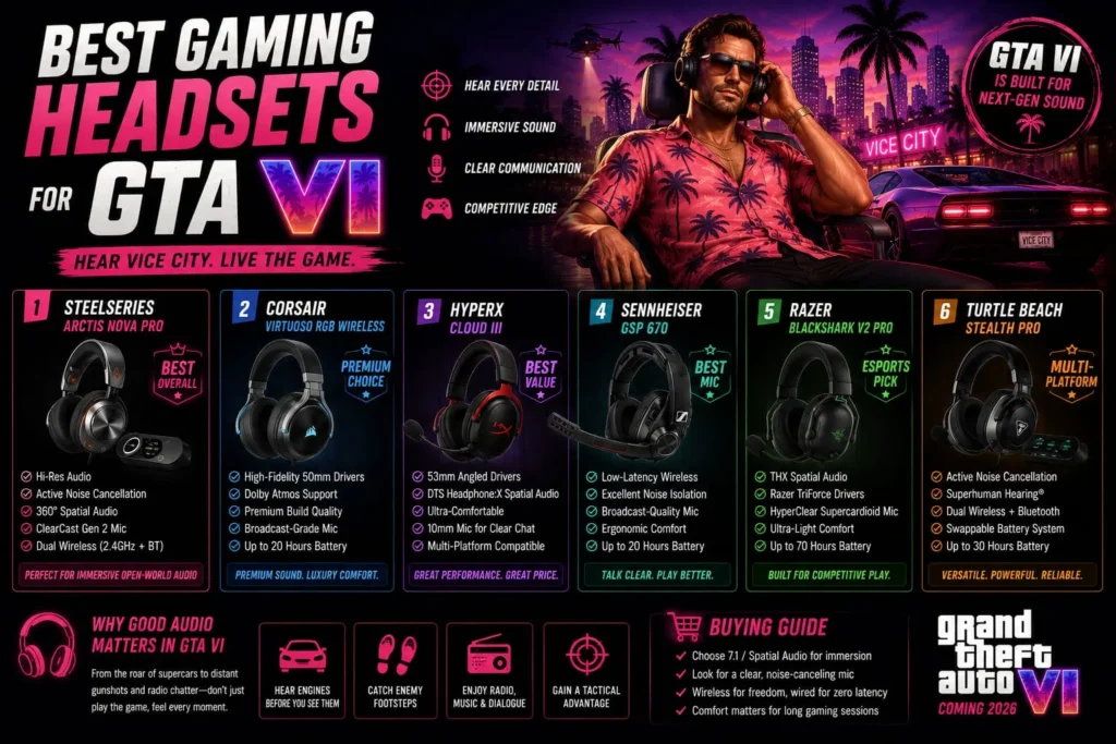 Best Gaming Headsets for GTA 6